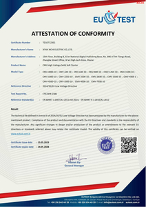 Certificado CE CMV
